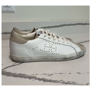 Sam Edelman Aubrie Sneaker Purposely Distressed 8.5M‎